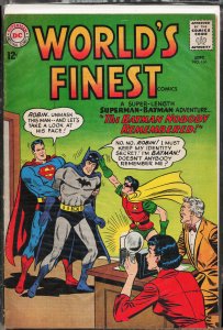 World's Finest Comics #136 (1963) Superman and Batman and Robin