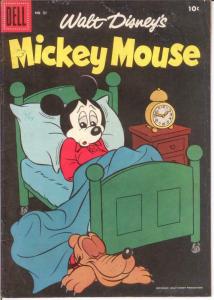 MICKEY MOUSE 51 FINE Dec.-Jan. 1957 COMICS BOOK