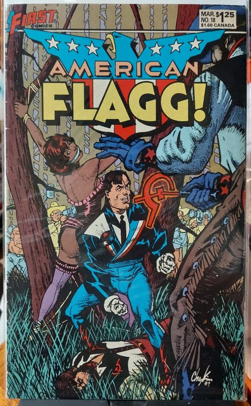 American Flagg! #18 (1985)