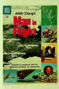 Four Color #836 - Walt Disney's Man In Flight (1957, Dell) - Very Good