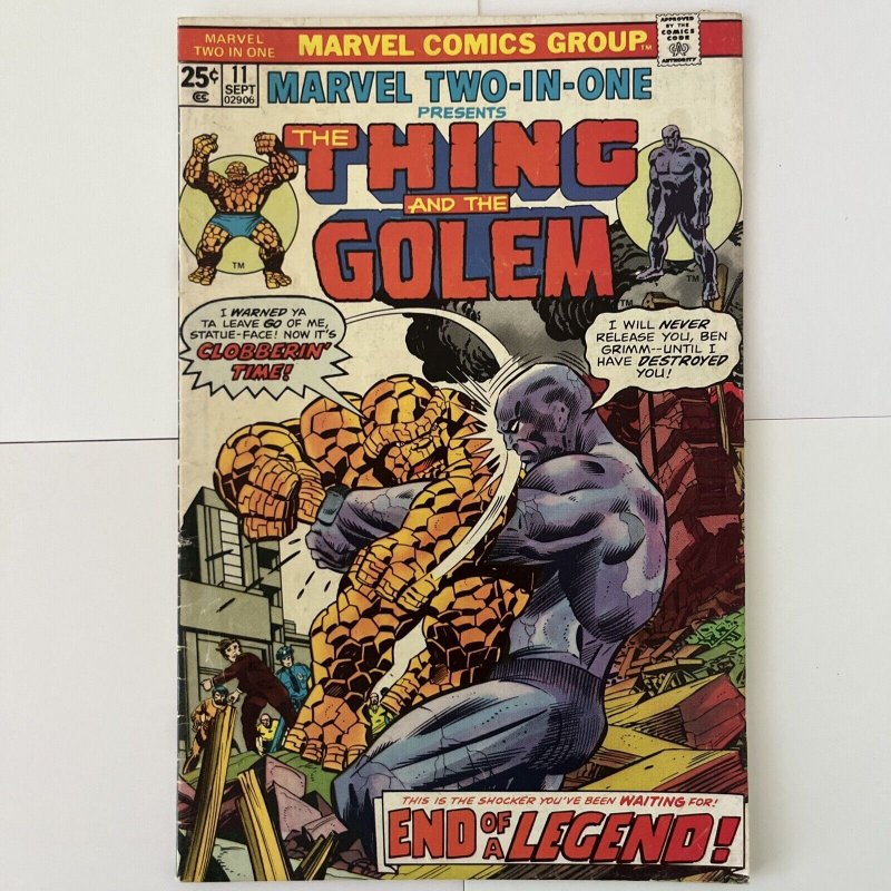 Marvel Two-In-One Lot Of 6. #11, 25, 30?, 65, 99, 100?F To FN- Marvel.