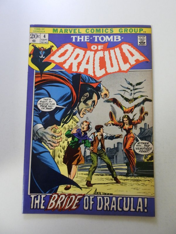 Tomb of Dracula #4 (1972) FN/VF condition