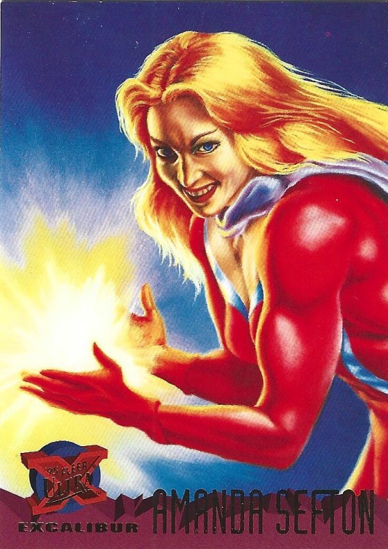 1995 Fleer Ultra X-Men Card #64 Amanda Sefton
