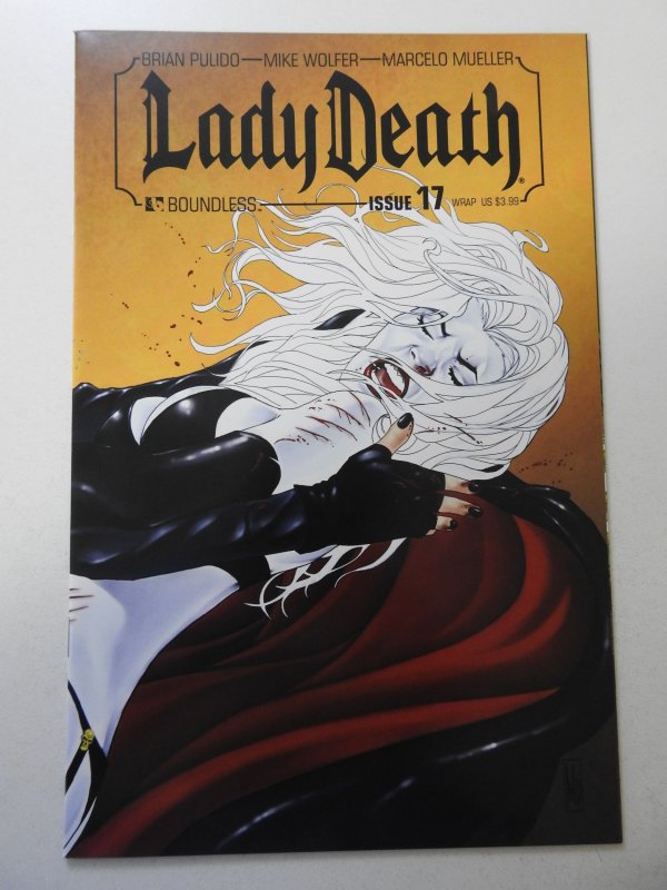 Lady Death Boundless #17 Wraparound Cover (2012) NM- Condition!