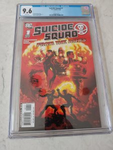 SUICIDE SQUAD #1 CGC 9.6 WHITE PAGES