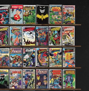 Huge Lot 150+ Comics with Daredevil, The Uncanny X-Men, The Avengers & More!