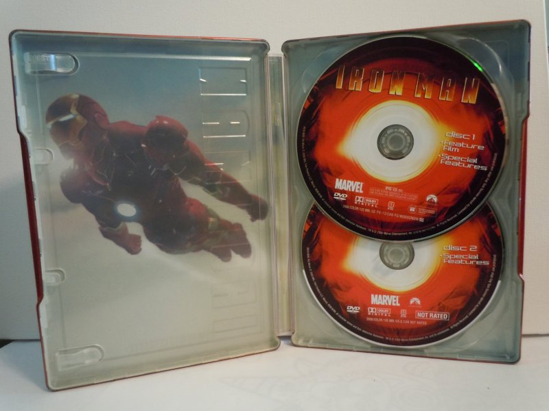 Iron Man  (DVD) STEELBOOK
