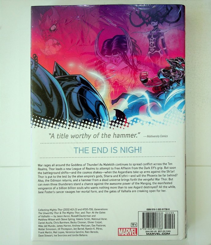 The Mighty Thor Hardcover Vol 4 Jason Aaron Russell Dauterman Marvel Comics