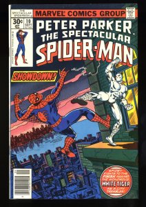 Spectacular Spider-Man #10 VF+ 8.5 White Tiger!