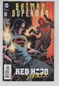 BATMAN SUPERMAN (2013 DC) #27 CVR A YANICK PAQUETTE