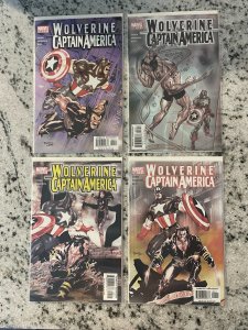 Wolverine Captain America Complete Marvel COmics LTD Series # 1 2 3 4 NM CM16 
