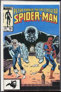 The Spectacular Spider-Man #98 (1985) Spider-Man [Key Issue]