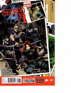 Lot Of 2 Marvel Comic Book Secret Avengers #24 1  MS20