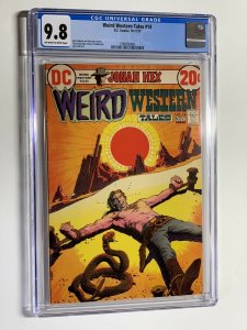 Weird Western Tales 14 cgc 9.8 ow/w pages dc comics 1972