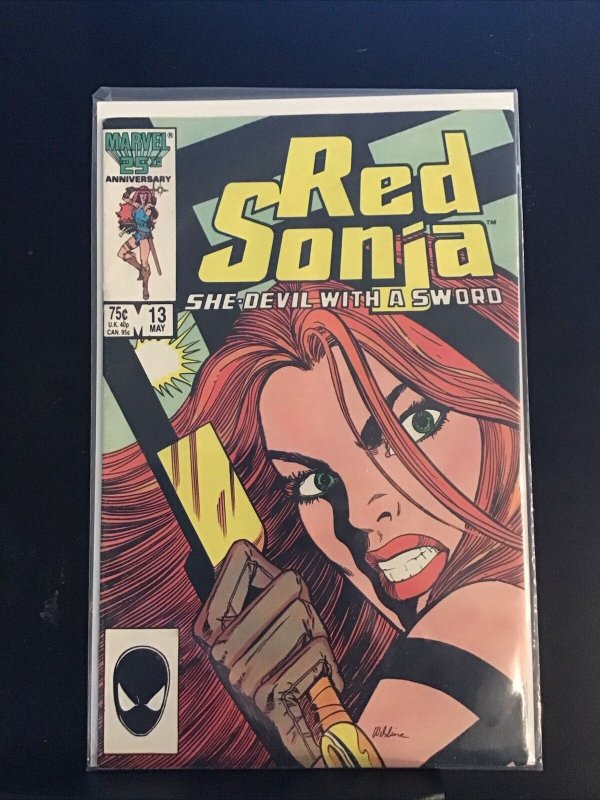 Marvel RED SONJA #13 Direct (May 1986) Louise Simonson Mary Wilshire Art Nichols