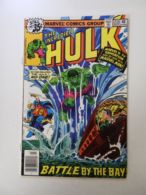 The Incredible Hulk #233 (1979) VF- condition