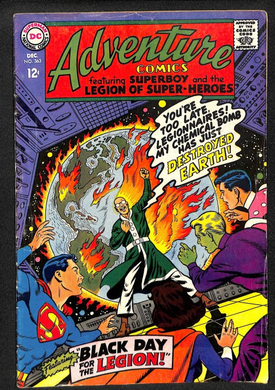 Adventure Comics #363 (1967)