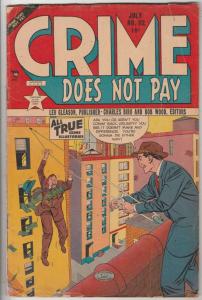 Crime Does Not Pay #112 (Jul-52) VG+ Affordable-Grade The Police