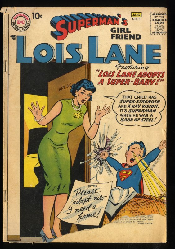 Superman's Girl Friend, Lois Lane #3 Fair 1.0