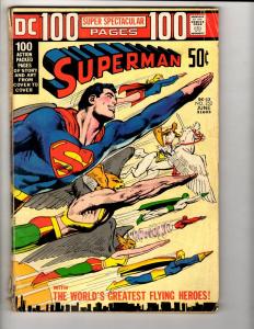 Superman # 252 VG DC-13 100 Page Giant DC Comic Book Supergirl Superboy TD6