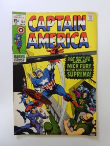 Captain America #123 (1970) FN/VF condition