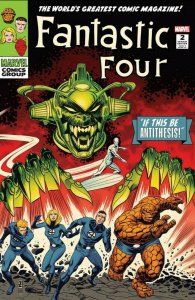  Fantastic Four #2 Zircher 1st App Of Antithesis  homage FF 49 Galactus