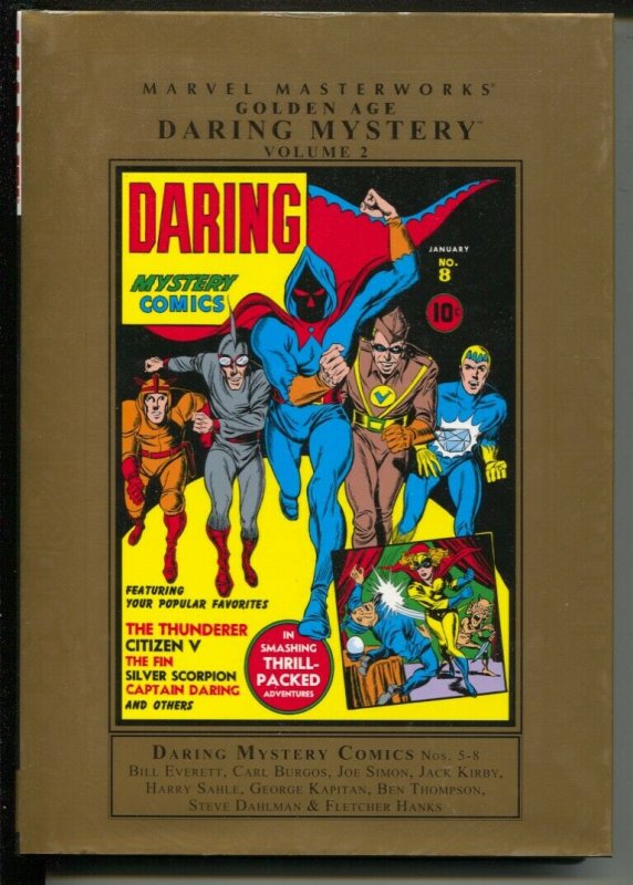 Marvel Masterworks Golden Age Daring Mystery-Bill Everett-Vol 2--2010-HC-VG/FN