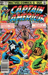 Captain America #274 (1982) Captain America