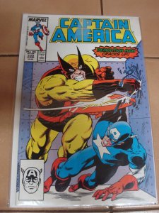 Captain America #330 (1987) Mike Zeck Cover