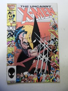 The Uncanny X-Men #211 (1986) VF Condition