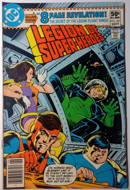 Legion of Super-Heroes #267 (6.5, 1980) MARK JEWELERS