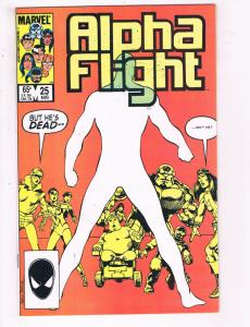 Alpha Flight #25 VF Marvel Comics Comic Book Aug 1986 DE23