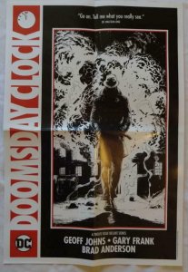 DOOMSDAY CLOCK Promo poster, 15 x 22, 2017, DC, Unused more in our store  012