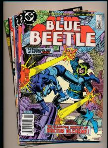 DC Comics BLUE BEETLE lot #4,5,9,10,12,20,21 ('86-87) ~ VF/N (PF198) 7 Comics