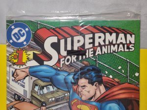 Looney Tunes #62 Polybagged Superman For Animals #1 2000 DC Comics