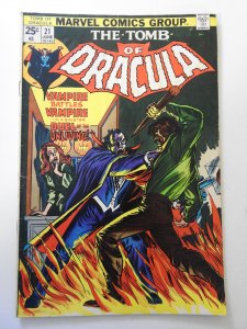 Tomb of Dracula #21 (1974) VG Condition MVS intact! moisture stain