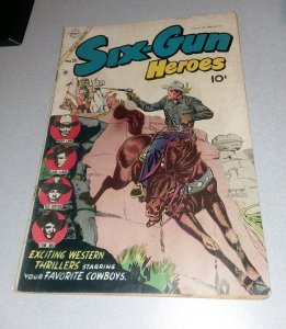 Six Gun Heroes #28 charlton comics western 1954 Golden Age Dick Giordano Alascia