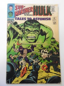 Tales to Astonish #81 (1966) VG- Condition stain front/back cover
