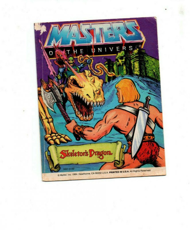 Masters Of The Universe Mini Comic - He-Man - Skeletor's Dragon - VG 