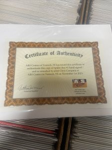 SPIDER-BOY 1 CHRIS CAMPANA LOCAL COMIC SHOP DAY VARIANT SIGNED W/COA