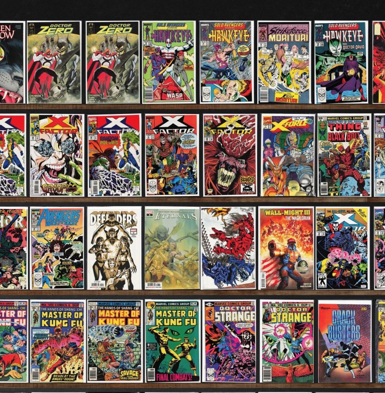 Huge Lot 150+ Comics with X-Factor, Doctor Strange, Conan The Barbarian & More!