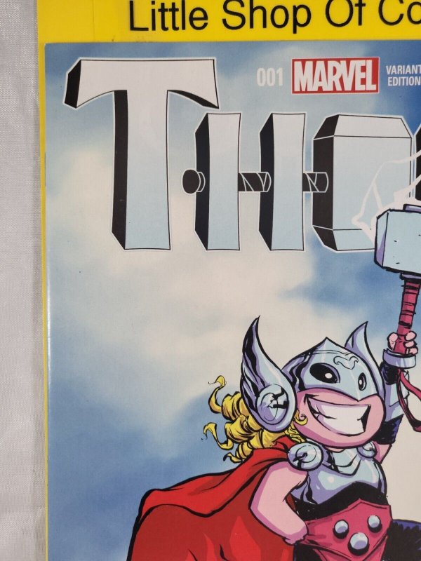 Thor #1 Skottie Young Variant 2014 Marvel Comics Jane Foster as Thor