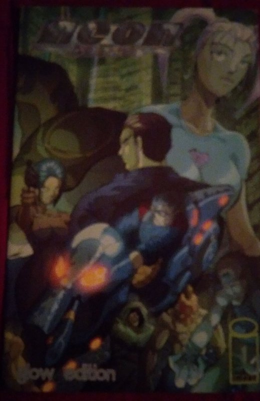 Neon Cyber #1 Glow In The Dark Cover (1999)