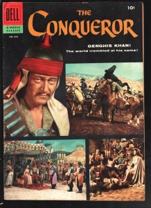 The Conqueror-Four Color Comics #690 1956- John Wayne as Genghis Khan- Dell M...