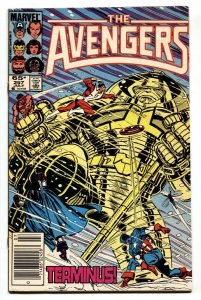 AVENGERS #257 1st Nebula Marvel comic book Thanos