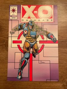 X-O Database # 1 NM 1st Print Valiant Comic Book Magnus Robot Fighter J939