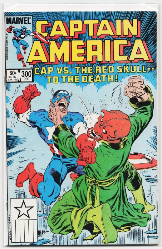 Captain America #300 (1984) Captain America