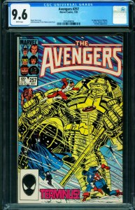 AVENGERS #257 CGC 9.6 1st Nebula Marvel comic book 2025896004