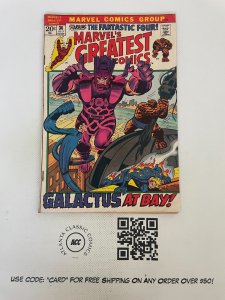 Marvel's Greatest Comics # 36 VG-FN Comic Book Fantastic Four Reprint 3 J224