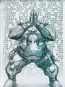 Hip Flask – Unnatural Selection One Shot(Variant Cover)  Elephantmen Prelude